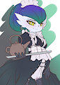 Nox the Gardevoir ( Patreon Sketch ) by DemonicDarlon