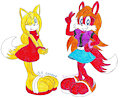 Zooey and Lisa the Summertime Sisters by germanname