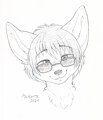 [CM] Sam Headshot Sketch by Malachyte