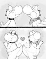 Mark My Calendar: Kissing Day Yoshis by Nishi