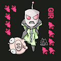 Angry GIR - Invader Zim Fanart