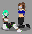 Michelle and Gemina Captured Animated with Sound