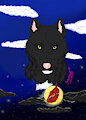 Full moon by yevonblackwolf