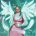 World Watercolor Month 2024 - Feather