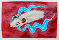 "Emanate." (Mixed Media Painting)