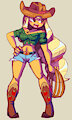 Applejack sketch by shadowhawx