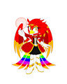 Keegan the Phoenix - Mobian character by ChinookOrca