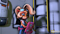 Coco's Pod Studying (3D Commission)