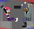 Punk'd pooches prison van. by metalzaki
