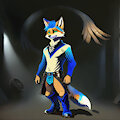 Blue Fox Furry