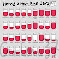 Mr Sewers HORNY ARTIST KINK JARS