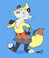A fuzzy firestarter!