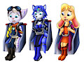 Video Game Girls In Ride Pods (Comm...)