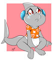 Sad Pouty Shark -By NazzNikoNanuke-