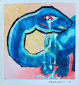 Tragicomic (Mixed Media Painting)