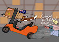 That's NOT Safe For Work, George by BazBilby