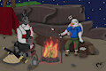 Scarf and Minerva Camping (Anniversary Gift)