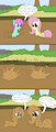 Fluttershy and Belle Boue mud fun part 3