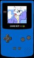 Kiso Kitsune in her Game Boy (TFF badge!) by AltheAlbinoFox