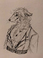borzoi pav by cacklingbeast