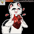 Delicious Heart Squigs Weasel Sticker Pack By CraftyAndy and PULEX