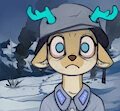 1000 Yard Stare Ray Goat by MarsMiner