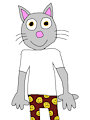 Daniel the Cat in Leo San Juan's Sleepwear 2023