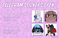 Telegram Stickers Commissions [Open]