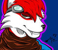 Maxamilion the Fox Head Shot/Icon by RollerCoasterViper59