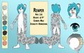 Kritanta Reaper ref sheet, Cub Version SFW by DjijeyHellfire