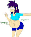 Human Saki's Gurgling Belly