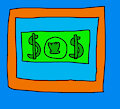Mr. Krabs' first dollar