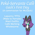 Poké-Servante Café: Gack's First Day