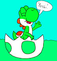 one yoshi out of an egg