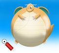 Dragonite Inflated