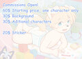 Commissions Open ^w^! by Tanukeart