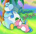 Pairing: Chili Yoshi and Pink by Nishi