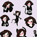 Silly Blushing Cat