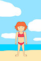 Ponyo at the beach by NatGallery