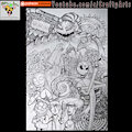 Nightmare Before Christmas Cyberpunk 2077 INK By CraftyAndy