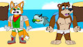 UNDERWEAR DAY 2024 #8: Fox McCloud and Banjo by TexasKingoftheGeeks