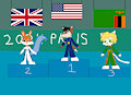 2024 Paris Olympics 400M Medal Ceremony