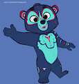 Kodi bear from Spirit Rangers fan art