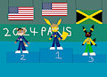 Paris Olympics 2024 Men's 110M Hurdles Medal Ceremony