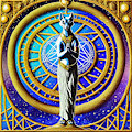 Ai-generated anubis in a clockwork universe