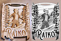 Raiko 3D Badge