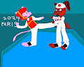 Women's Taekwondo China vs Ninjara 2024 Paris Olympics