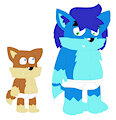 Anthonitecus and Astraligor in undies (edit done by ToonlandianFox2002)