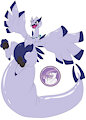 Chibi turned into a Lugia