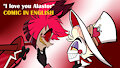 I love you Alastor-Hazbin Hotel by AngelDeLaVerdad